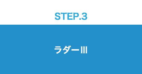 STEP.3/ラダーⅢ